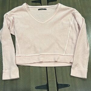 Abercrombie and Fitch light pink sweater